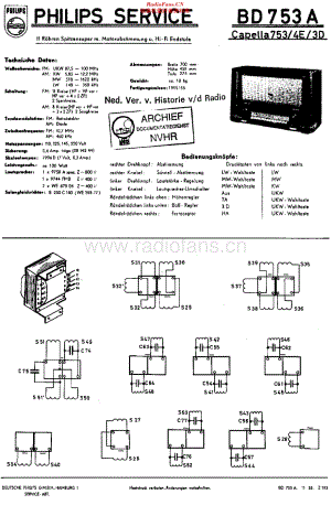 Philips_BD753A 维修电路原理图.pdf