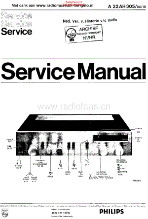 Philips_22AH305 维修电路原理图.pdf