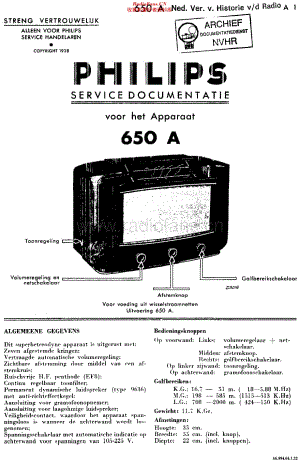 Philips_650A 维修电路原理图.pdf