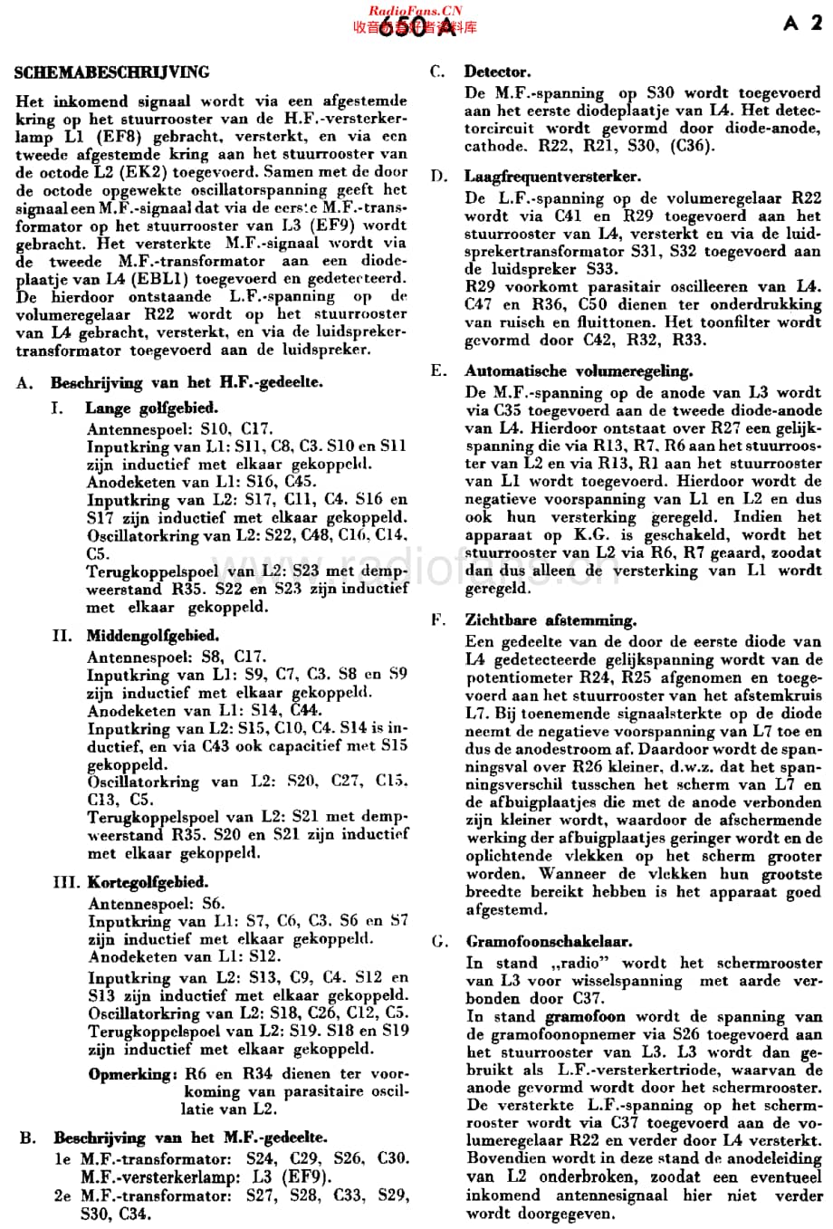 Philips_650A 维修电路原理图.pdf_第3页