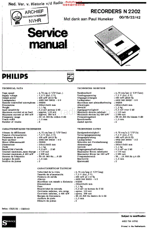 Philips_N2202维修电路原理图.pdf
