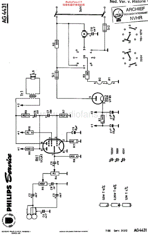 Philips_AG4431 维修电路原理图.pdf