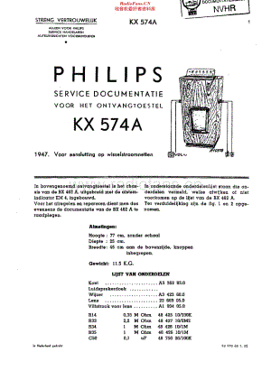 Philips_KX574A维修电路原理图.pdf