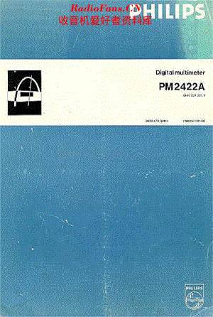 Philips_PM2422A维修电路原理图.pdf