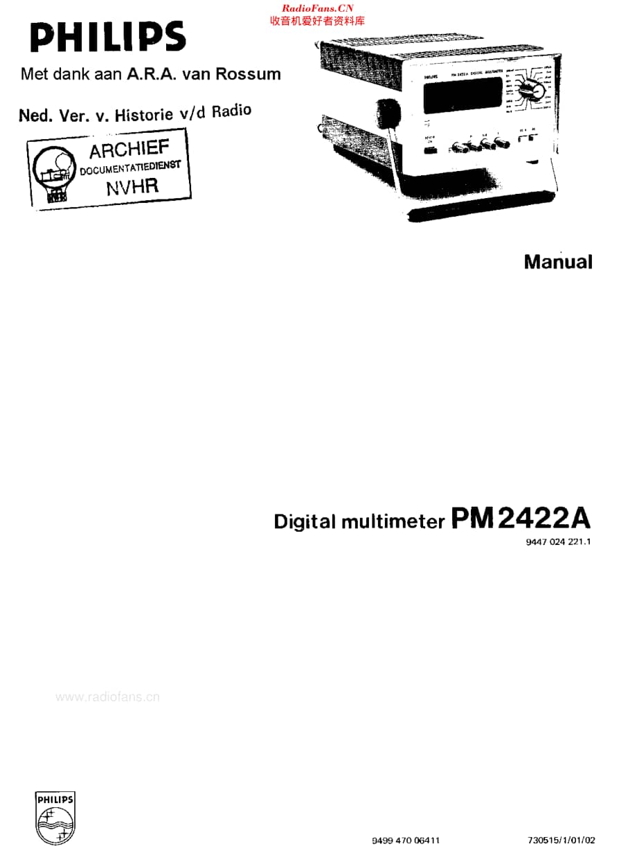 Philips_PM2422A维修电路原理图.pdf_第2页