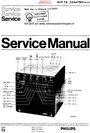 Philips_22AH780 维修电路原理图.pdf