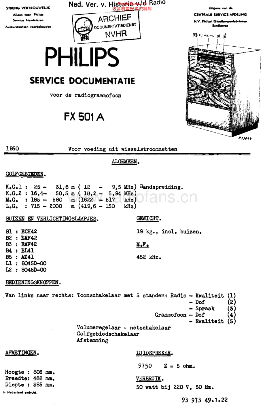Philips_FX501A维修电路原理图.pdf_第1页