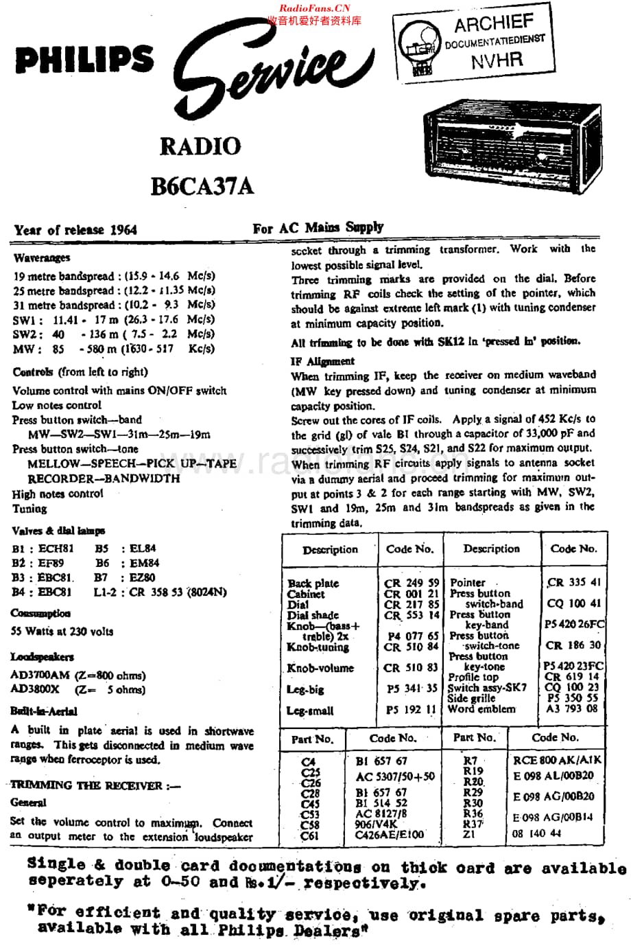 Philips_B6CA37A 维修电路原理图.pdf_第1页