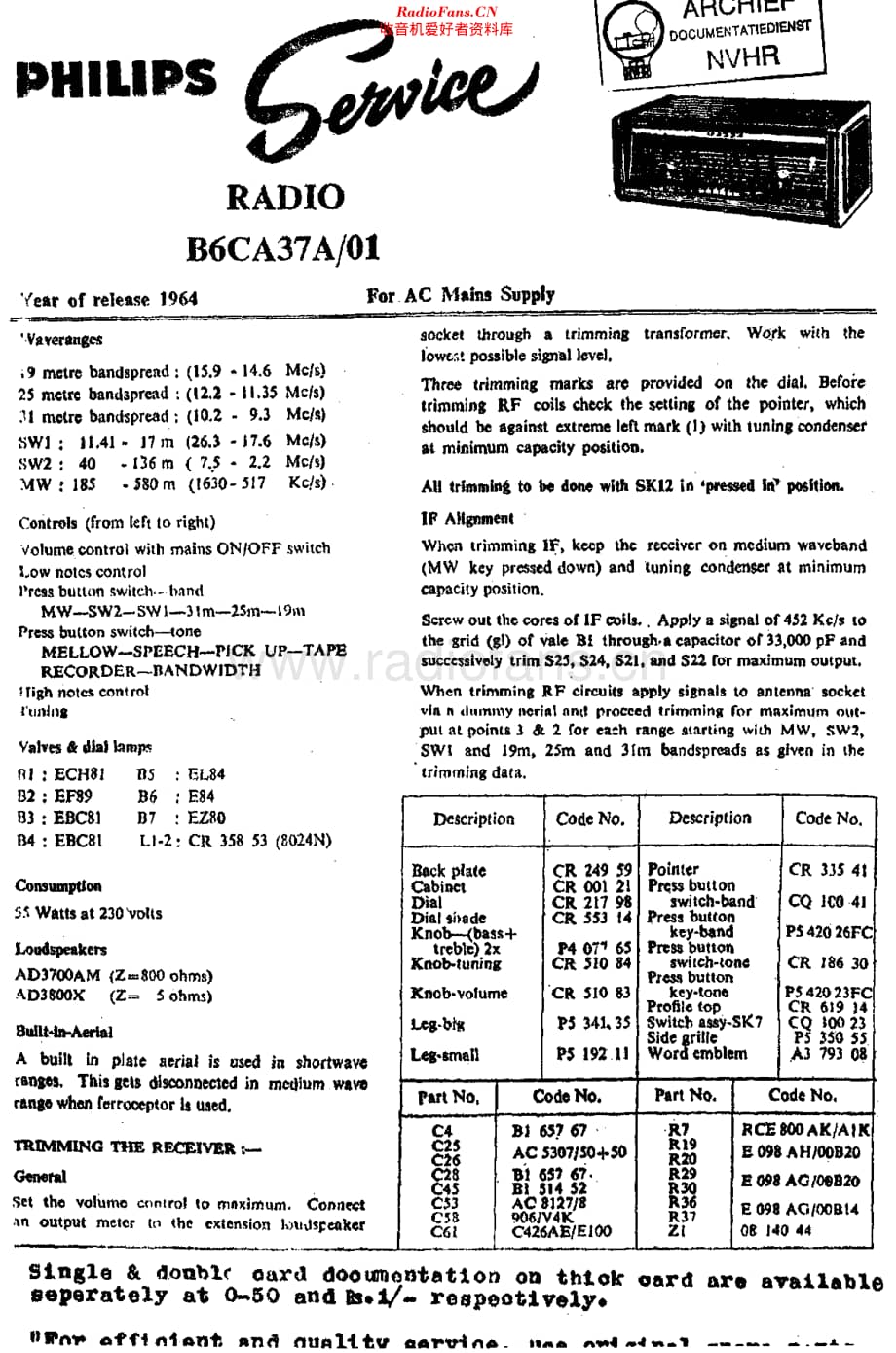 Philips_B6CA37A 维修电路原理图.pdf_第3页