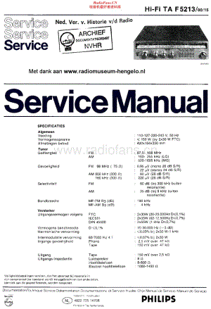 Philips_F5213维修电路原理图.pdf