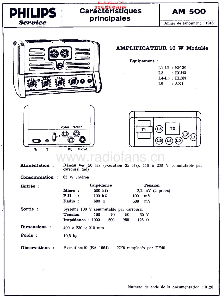 Philips_AM500 维修电路原理图.pdf_第3页