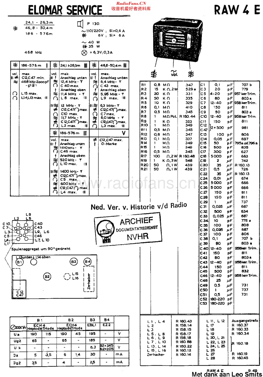 Philips_RAW4E维修电路原理图.pdf_第1页
