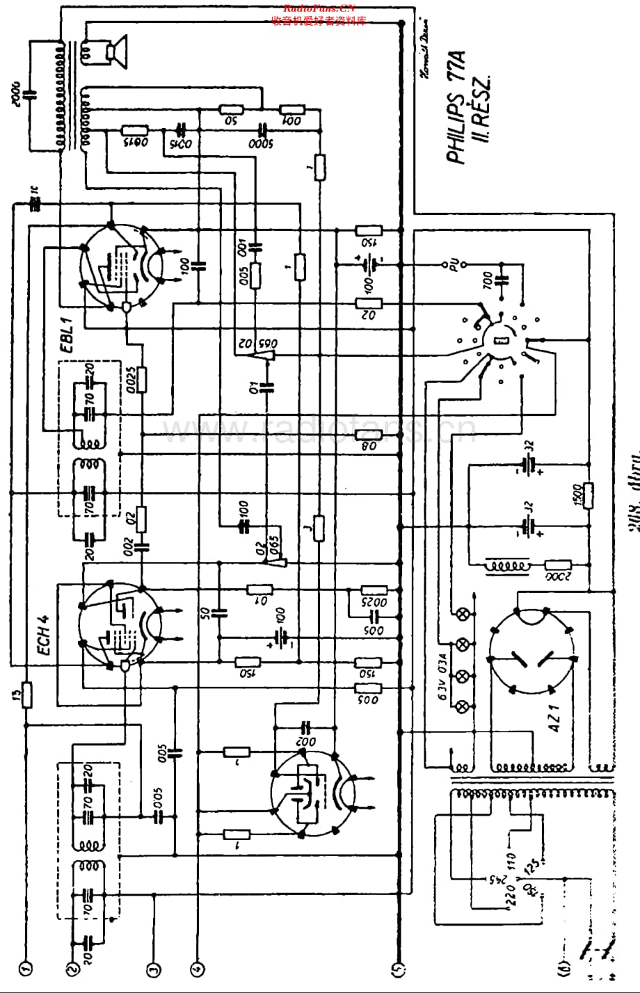 Philips_77A 维修电路原理图.pdf_第2页