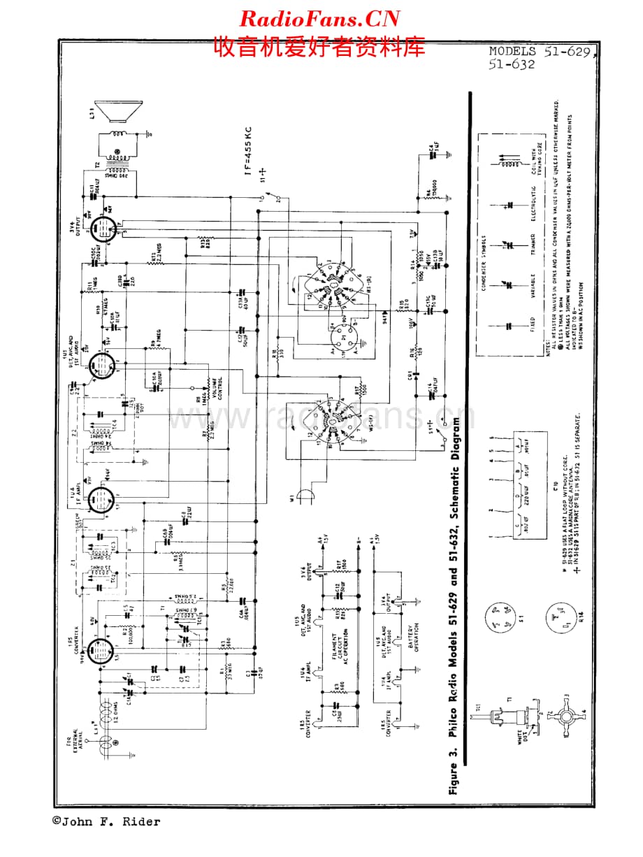 Philco_51-629 维修电路原理图.pdf_第2页