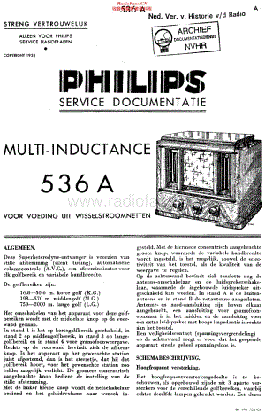 Philips_536A 维修电路原理图.pdf