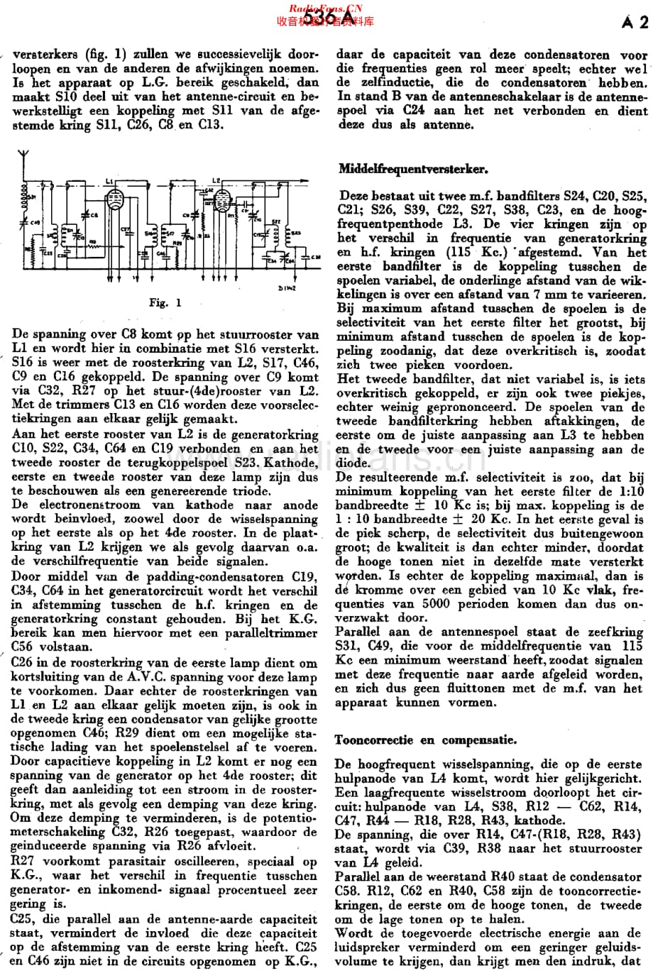 Philips_536A 维修电路原理图.pdf_第3页
