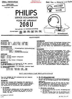 Philips_208U 维修电路原理图.pdf