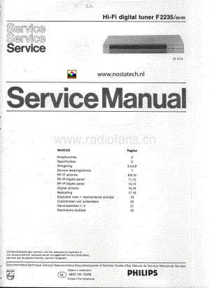 Philips_F2235维修电路原理图.pdf