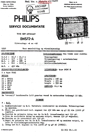 Philips_BN572A 维修电路原理图.pdf