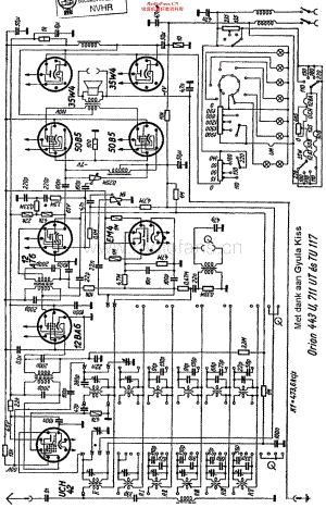 Orion_443U维修电路原理图.pdf