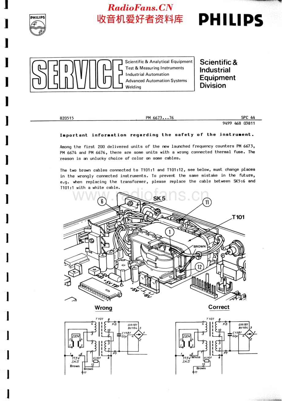 Philips_PM6673_2维修电路原理图.pdf_第1页