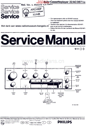 Philips_22AC087 维修电路原理图.pdf