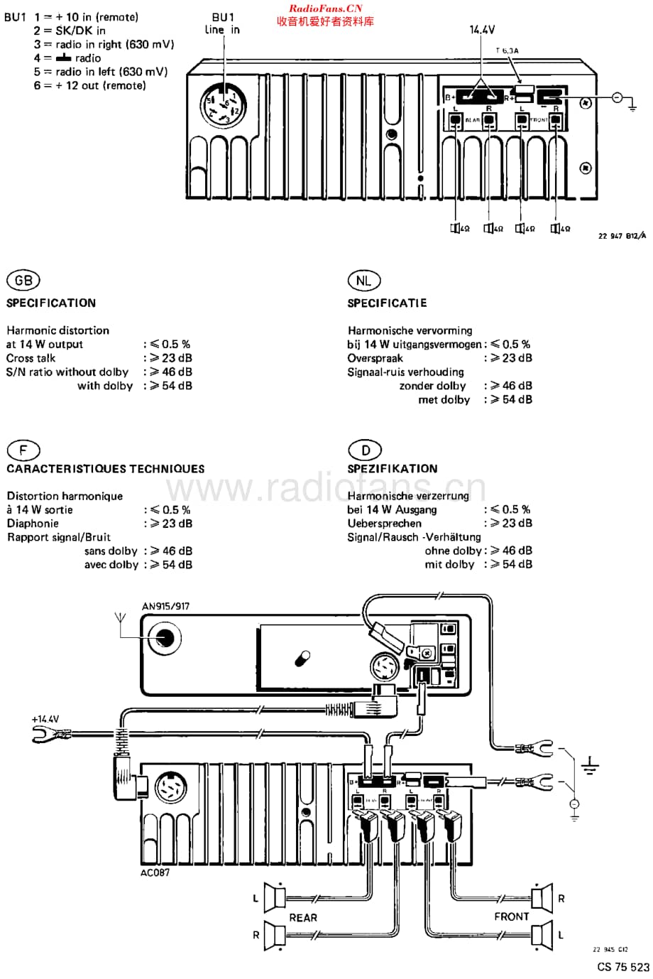 Philips_22AC087 维修电路原理图.pdf_第2页