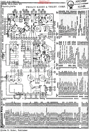 Philco_38-1XX 维修电路原理图.pdf