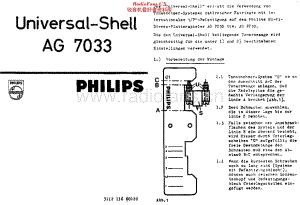 Philips_AG7033 维修电路原理图.pdf