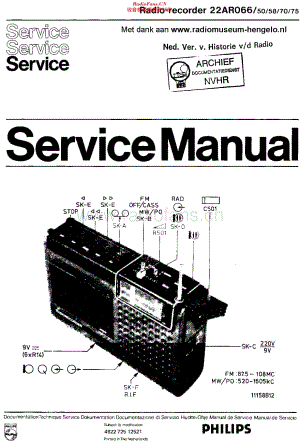 Philips_22AR066 维修电路原理图.pdf