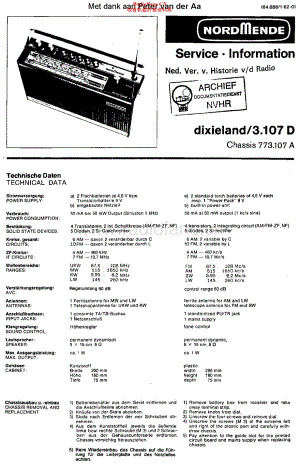 Nordmende_3-107D维修电路原理图.pdf