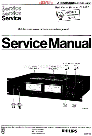 Philips_22AH380 维修电路原理图.pdf