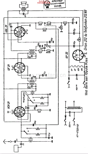 Orion_313维修电路原理图.pdf