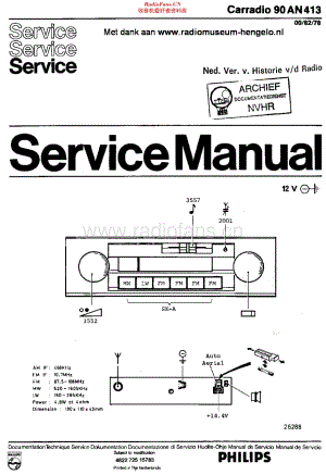 Philips_90AN413 维修电路原理图.pdf