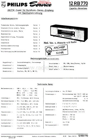 Philips_12RB770 维修电路原理图.pdf