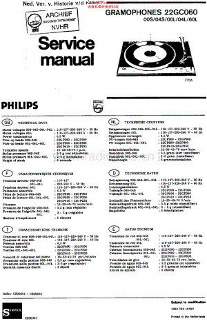 Philips_22GC060 维修电路原理图.pdf