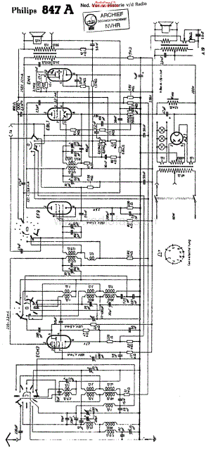 Philips_847A 维修电路原理图.pdf