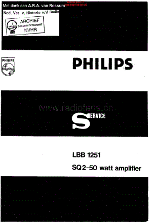 Philips_LBB1251维修电路原理图.pdf