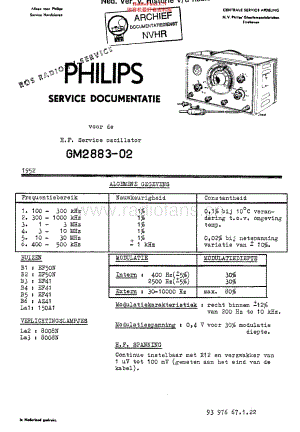 Philips_GM2883-02维修电路原理图.pdf