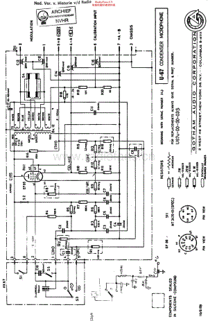 Neumann_U67维修电路原理图.pdf