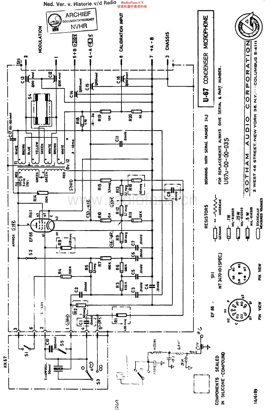 Neumann_U67维修电路原理图.pdf_第1页