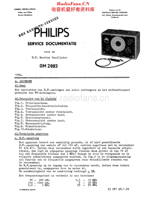 Philips_GM2893维修电路原理图.pdf