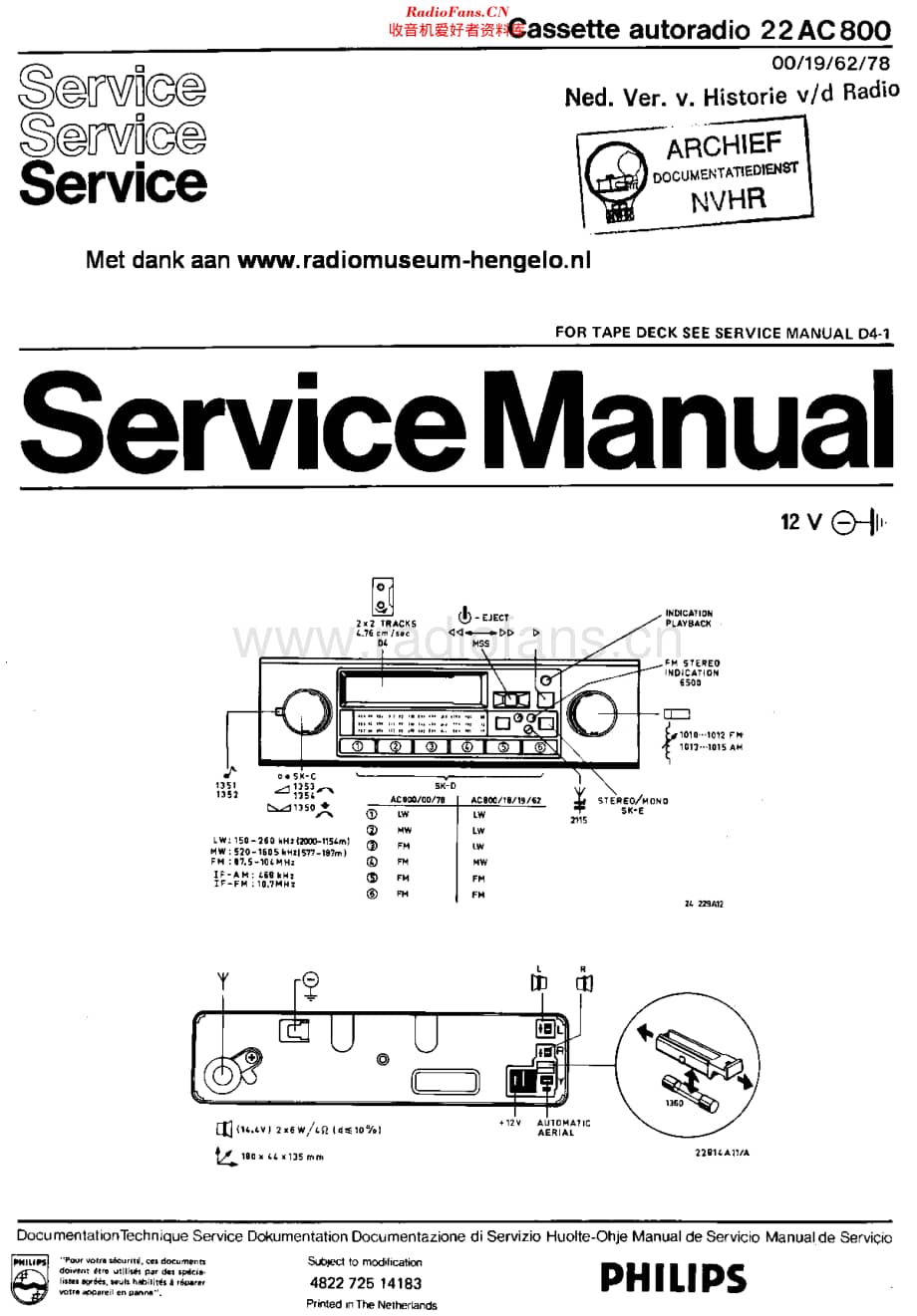 Philips_22AC800 维修电路原理图.pdf_第1页