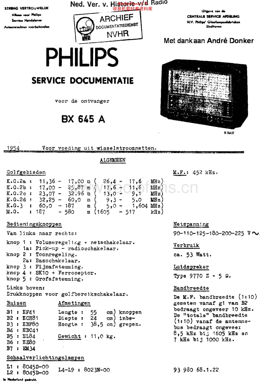 Philips_BX645A维修电路原理图.pdf_第1页