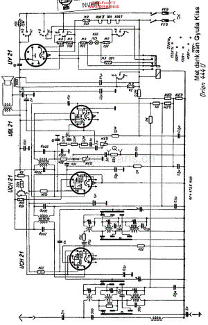 Orion_444U维修电路原理图.pdf