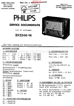 Philips_BX534A维修电路原理图.pdf