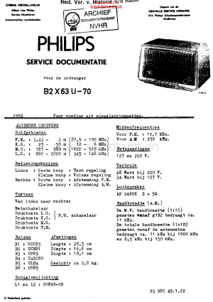 Philips_B2X63U-70 维修电路原理图.pdf