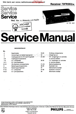 Philips_70FR563 维修电路原理图.pdf