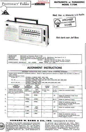 Panasonic_T70M 维修电路原理图.pdf