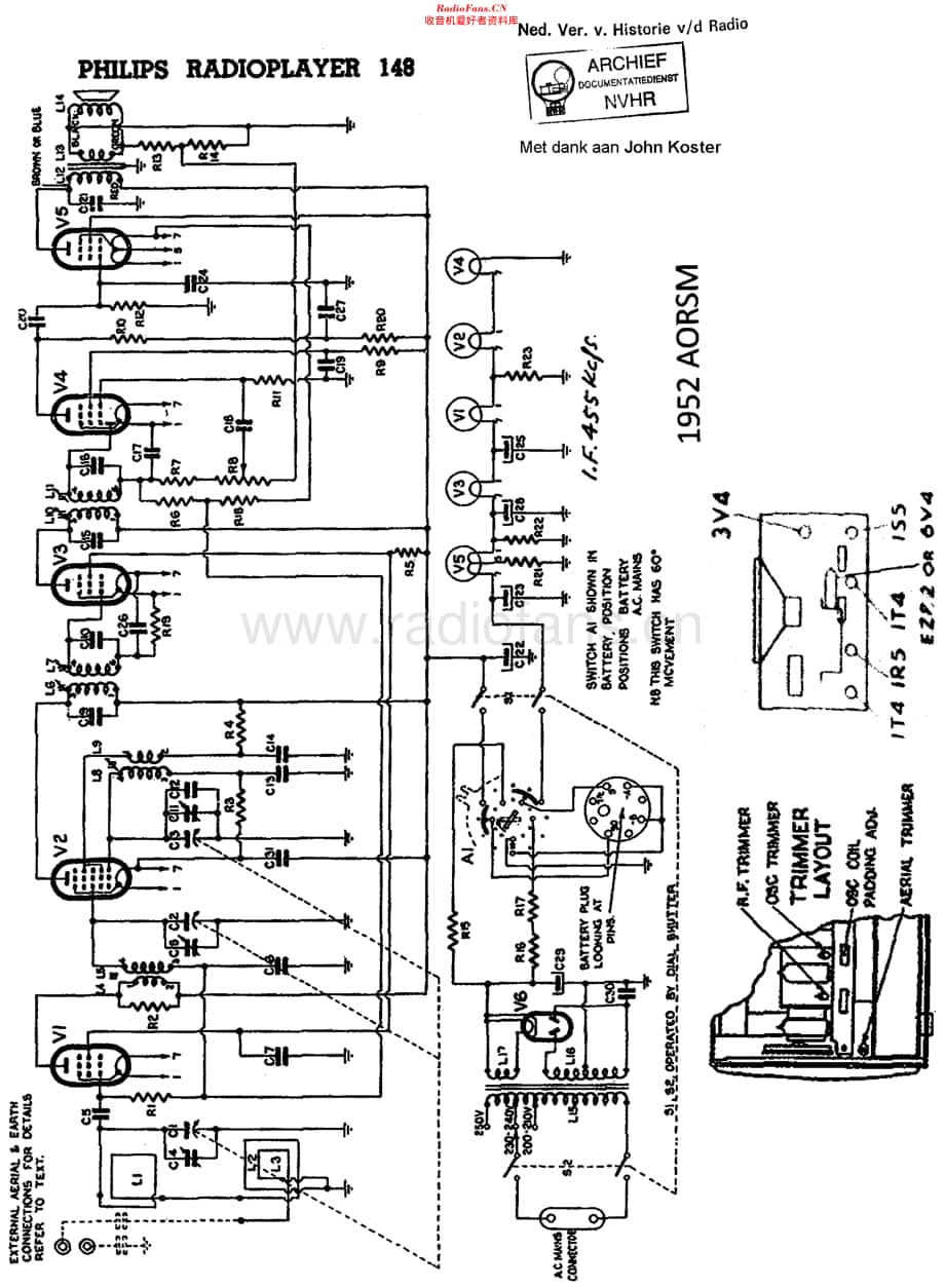 Philips_148 维修电路原理图.pdf_第1页